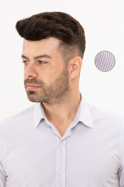 BELFOR - SLIMFIT GÖMLEK GRİ BELFOR - SLIMFIT GÖMLEK GRİ