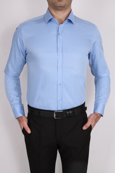 BELFOR - SLİMFİT GÖMLEK LACİVERT BELFOR - SLİMFİT GÖMLEK LACİVERT