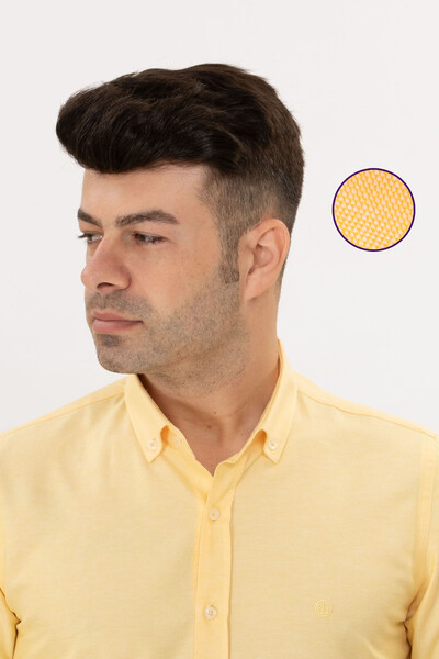 BELFOR - SLIMFIT GÖMLEK SARI BELFOR - SLIMFIT GÖMLEK SARI