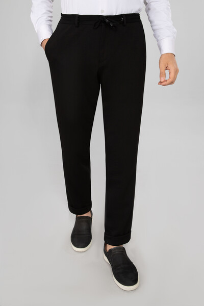 BELFOR - SLIMFIT PENYE TEK PANTOLON SİYAH BELFOR - SLIMFIT PENYE TEK PANTOLON SİYAH