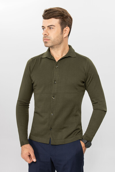 BELFOR - TRIKO GOMLEK HAKİ BELFOR - TRIKO GOMLEK HAKİ