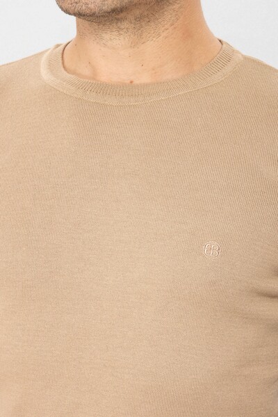 BELFOR - TRIKO KAZAK BISIKLET YAKA BEJ BELFOR - TRIKO KAZAK BISIKLET YAKA BEJ